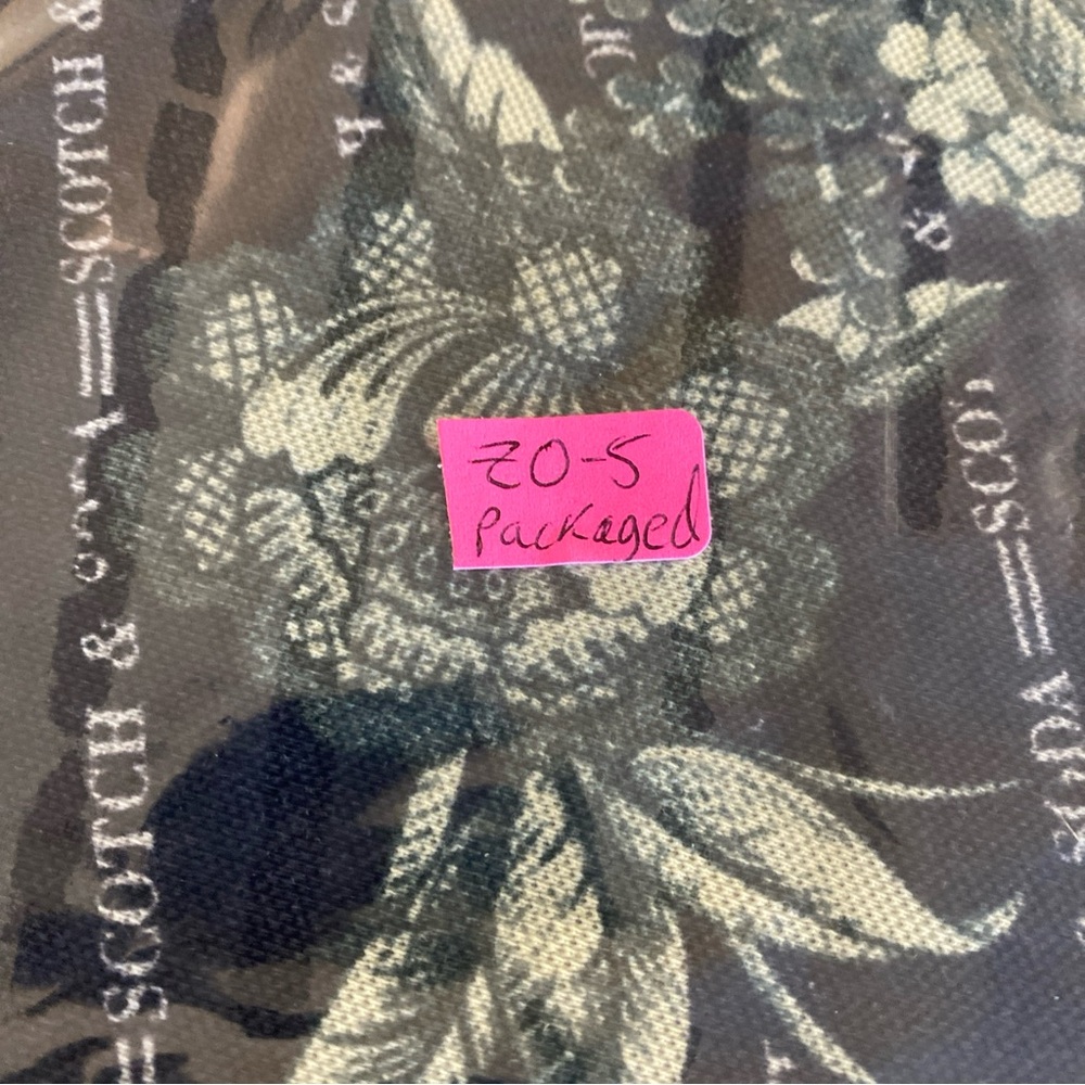 Scotch Soda Mens S SMALL Polo Shirt Floral All Over Print Logo Golf Preppy Adult - Picture 14 of 14